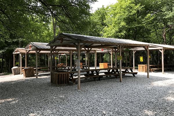 Outdoor Staging Area