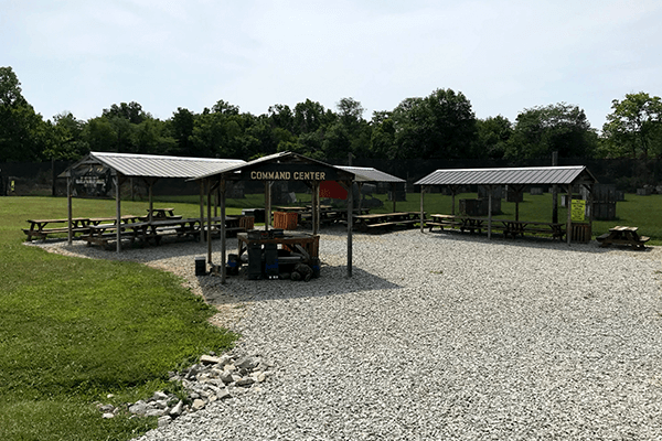 Outdoor Staging Area