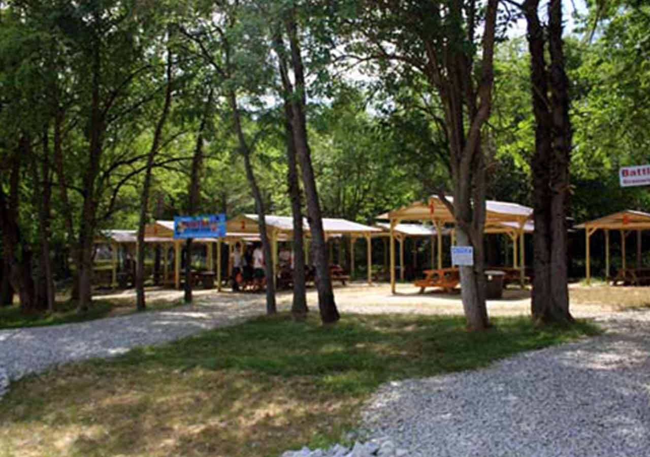 Outdoor Staging Area